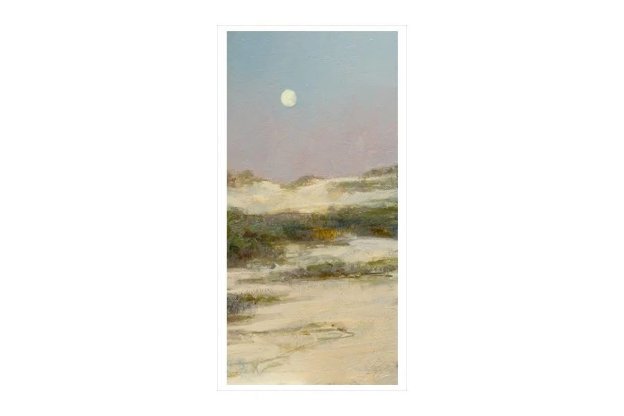 August Moonset