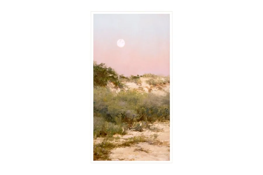 Moonrise over Sandy Point